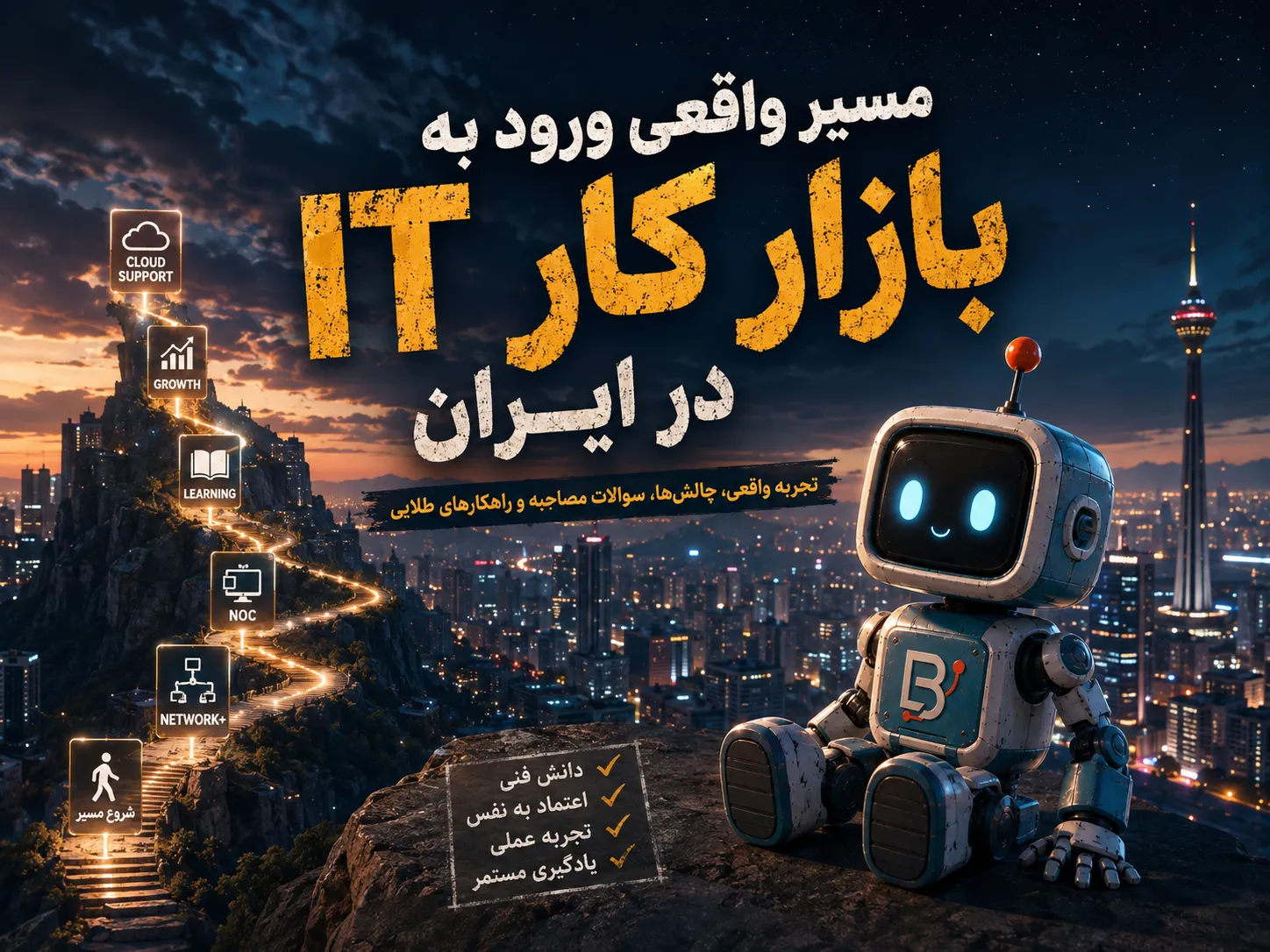 تجربه مصاحبه‌ های استخدامی و فضای کار IT در ایران؛ مسیر ورود من به دنیای شبکه